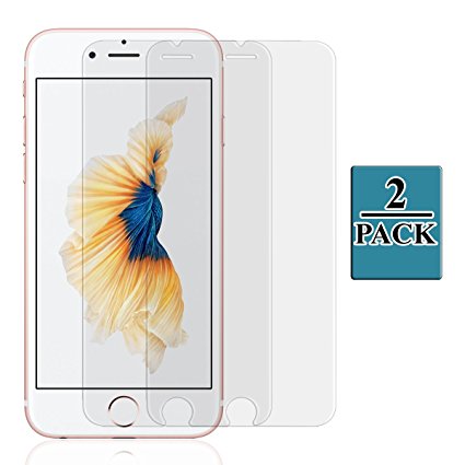 [2 Pack] Screen Protector for iPhone 6 plus/6s plus 5.5", Bvanki® 9H Hardness 0.33mm Tempered Glass Screen Protector for Apple iPhone 6 plus/6s plus[3D Touch Compatible] [Lifetime Warranty]
