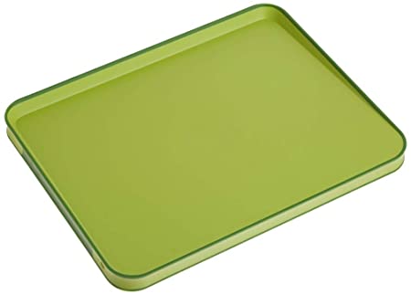 Joseph Joseph Large Cut and Carve Plus Multi-Function Chopping Board, Green