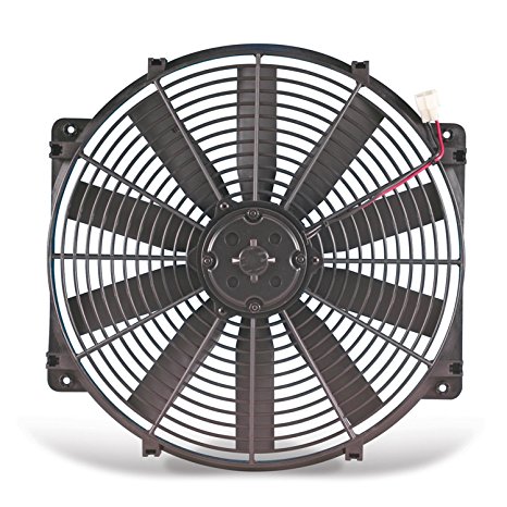Flex-a-lite 118 Black 16" LoBoy Electric Fan (puller)