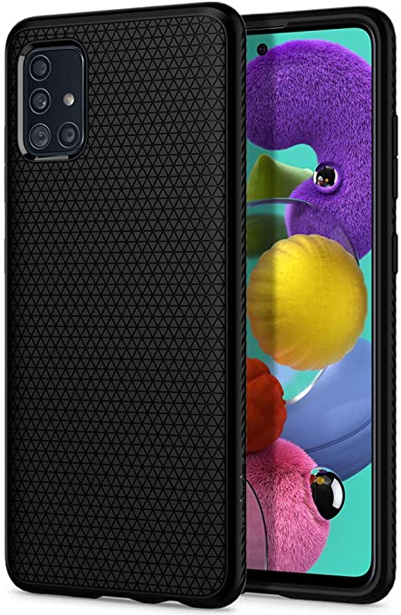 Spigen Liquid Air Works with Samsung Galaxy A51 Case (2019) - Matte Black