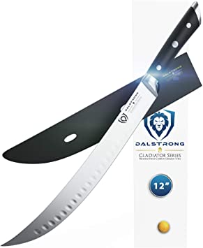 DALSTRONG Butcher's Breaking Cimitar Knife - Gladiator Series - 12" - German HC Steel - w/Sheath