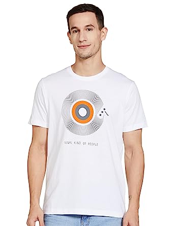 Max Men Slim Fit Graphic T-Shirt