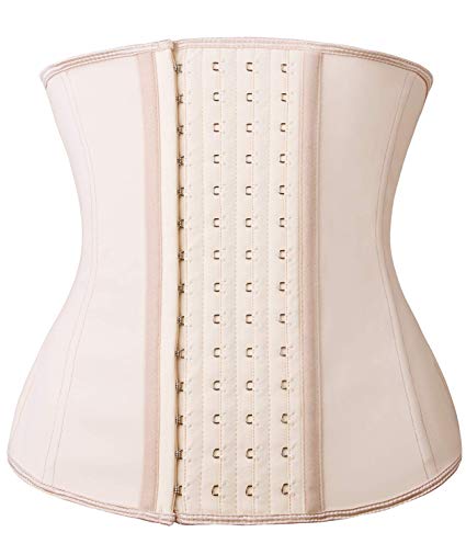 YIANNA Waist Trainer Corset for Weight loss Latex Colombiana Waist Cincher Slimming Hourglass Body Shaper