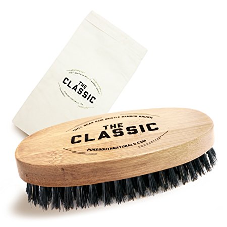 My Best Beard Brush With Boar Bristles & Bamboo For Every Man
