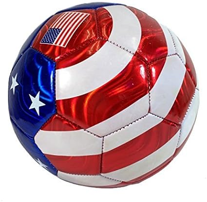 USA Flag Soccer Ball Summer Outdoor Sport Soccer Fan 2014 World Cup United States Ball Size 5!