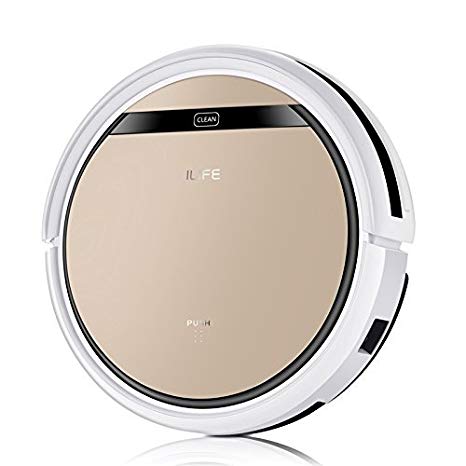 ILIFE V5s Pro Robot Vacuum Mop Cleaner with Smart Water Tank, Automatically Sweeping Scrubbing Mopping Floor Cleaning Robot