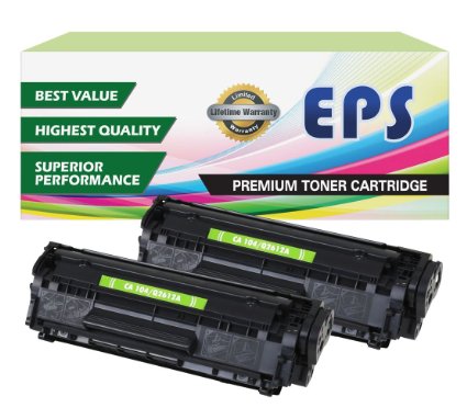 EPS Canon 104 FX9 FX10 Replacement Toner for Canon imageCLASS D420 D480 MF4010 MF4120 MF4140 MF4150 MF4270 MF4350 MF4370 MF4660 MF4690 FAXPHONE L90 L100 L120 1 Pack