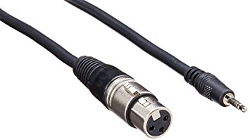 Comprehensive Cable XLRJ-MPS-6EXF Audio Cable, Matte Black