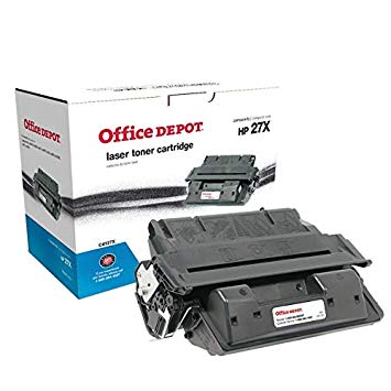 Office Depot 27X Remanufactured High-Yield Laser Toner Cartridge to Replace HP C4127X, Black