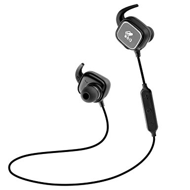 Bluetooth Sports Headphones, SoundPEATS Q20 Bluetooth 4.1 Headphone with Microphone for Sports & Running, aptX, Magnet Control, CVC 6.0, Wireless Bluetooth Earphones for all Bluetooth-enabled devices (Black)