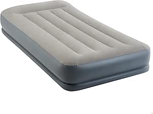 INTEX 64116 -Colchón hinchable individual Dura-Beam Standard Pillow Rest Mid-Rise