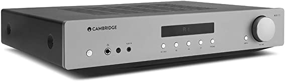 Cambridge Audio AXA35 35 Watt 2-Channel Integrated Stereo Amplifier | Built-in Phono-Stage | .25 Inch Jack, 3.5mm Aux, USB Input