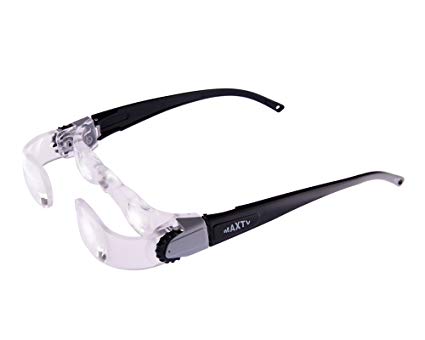 TV Magnifying Glasses 2.1X TV Glasses Distance Viewing Television Magnifying Goggles Magnifier Magnifying Glasses Headband Magnifier Headset Magnification Glasses Fishing Telescope Glasses