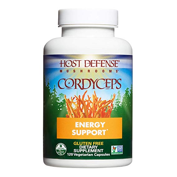 HOST DEFENSE Cordyceps Energy Support, 120 CT