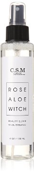 Rose Aloe Witch Beauty Elixir Marine Complex Facial Toner ❤ Daily Moisturizer Infused With Witch Hazel, Aloe Vera, Seaweed, Irish Moss & Pantothenic Acid ❤ Even Skin Tone & Treat Acne, Eczema, Psoriasis, Or Other Common Dermal Ailments, 4 Ounce