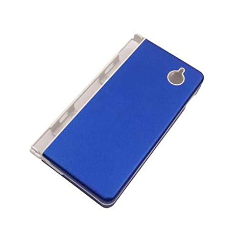 OSTENT Aluminum Hard Game Case Cover Skin Protector Compatible for Nintendo NDSi Color Blue