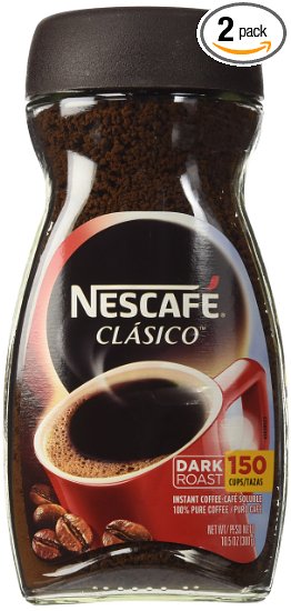 Nescafe Clasico, 10.5-Ounce Jars (Pack of 2)