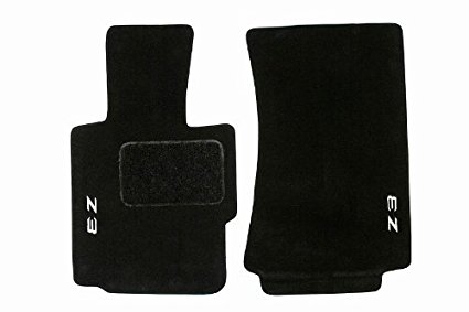 "BMW Genuine Z3 Embroidered Black Floor Mats for Z3 SERIES ALL MODELS ROADSTER (1995 - 2002), set of Two"