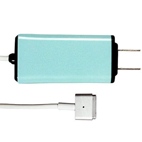 Dynamic Power 85 Watt Magnetic Power Adapter | Compatible with 15” & 17” Apple MacBook Pro (MADE AFTER MID 2012) - Turquoise