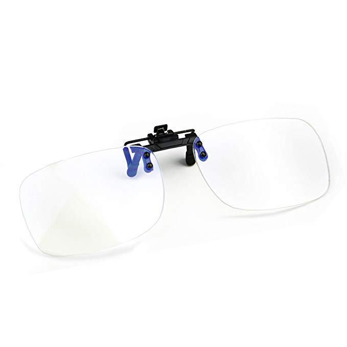 Cyxus Blue Light Filter Computer Glasses for Blocking UV Headache [Anti Eye Fatigue] Clip On Eyeglasses, Unisex(Men/Women)