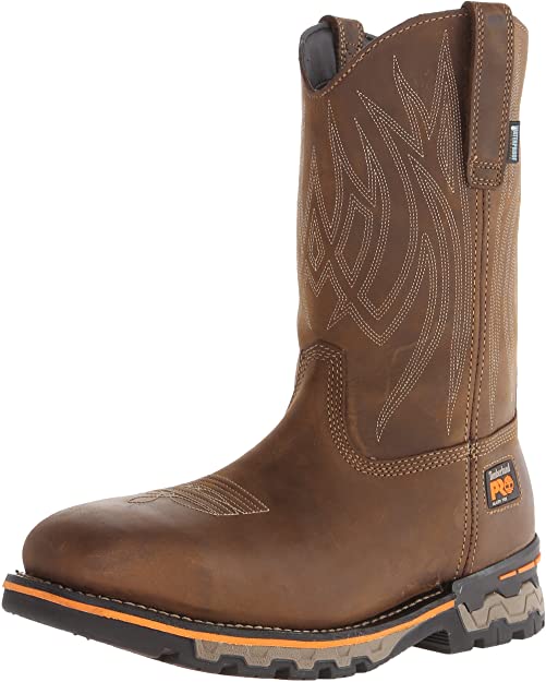 Timberland PRO Men's AG Boss Pull-On Alloy Square-Toe Work and Hunt Boot