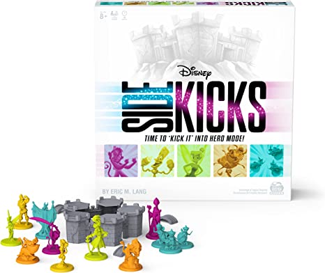 Spin Master Games Disney Sidekicks Cooperative Strategy Board Game with Custom Sculpted Figures, for Families, Adults, and Kids Ages 8 and up, 6062990