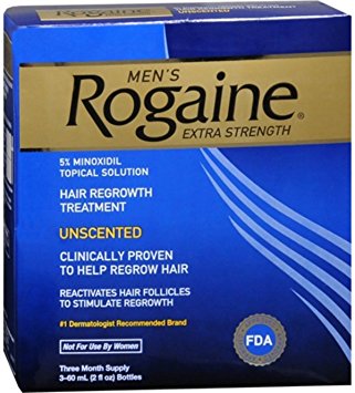 Rogaine Men's Extra Strength Unscented 6 oz (Pack of 12)