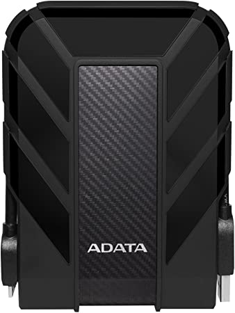 ADATA HD710 Pro 3TB USB 3.1 IP68 Waterproof/Shockproof/Dustproof Ruggedized External Hard Drive, Black (AHD710P-3TU31-CBK)