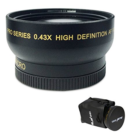 I3ePro  .43x Wide Angle/Macro Lens for Canon
