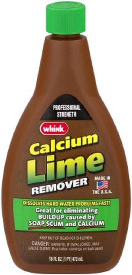 Whink 070275351169 Calcium Lime Remover, clear, 16 Oz