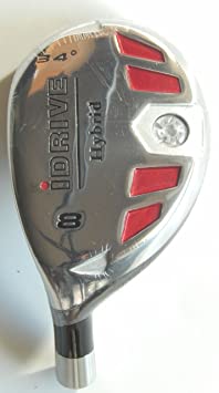 Left-Handed New Integra I-Drive Hybrid Golf Club #8-34° with Graphite Shaft, U Pick Flex