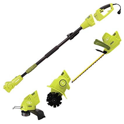 Sun Joe GTS4000E Lawn   Garden Multi-Tool Care System, Green