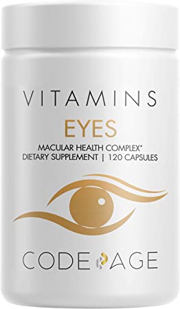 Eyes Vitamins - AREDS 2 Formula Supplement - Astaxanthin, Lutein, Zeaxanthin, Meso-Zeaxanthin, Multivitamins, Zinc, Phospholipids, Marigold, Eyebright - Ocular Wellness - Vegan, Non-GMO - 120 Capsules