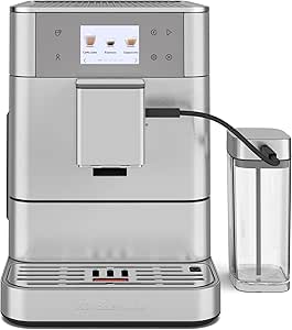 KitchenAid Fully Automatic Espresso Machine KF7 with Milk Attachment, KES8557SX, Stainless Steel