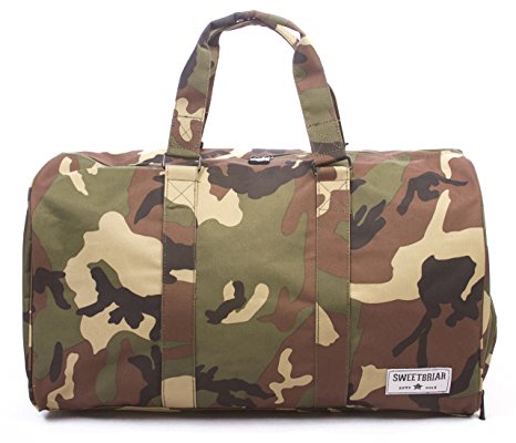 Sweetbriar Classic Duffle Bag - Weekender Duffel with Shoe Compartment