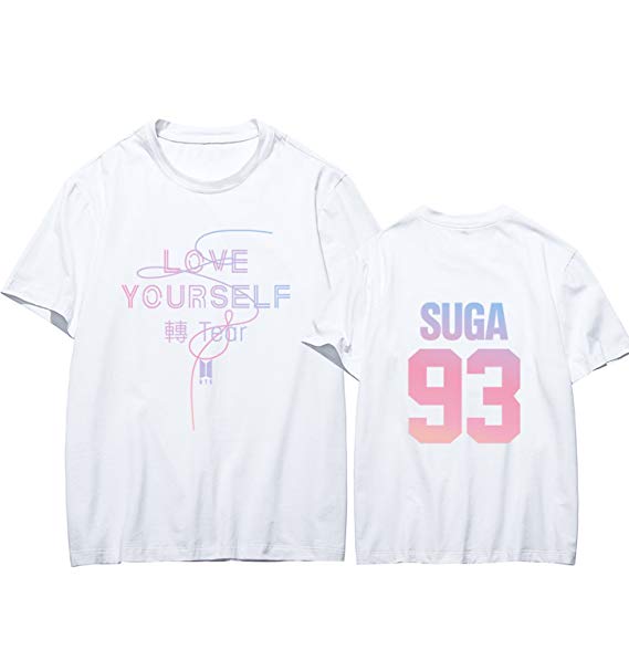 Dolpind Kpop BTS Shirt Merchandise Love Yourself Tear Suga Jung Kook Jimin Tshirt