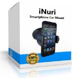 Car Phone Holder - Windshield Dashboard Mount for Smartphone Mobile Phone Cellphone GPS - 60 Days Money Back Guarantee - Fits iPhone 6 5 5S 5C 4 4S Samsung Galaxy S5 S4 S3 S2 HTC One Android - Universal - Hands Free Driving Lightweight and Perfect for Travelers to Take on Business Trips - Best Grip Mobile Phone Cradle - Protect Your Investment Lifetime Replacement Guarantee