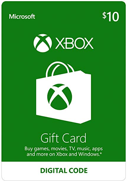 $10 Xbox Gift Card [Digital Code]