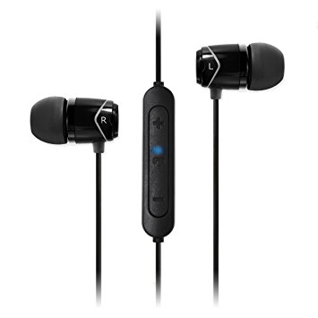 SoundMAGIC E10BT In-Ear Isolating Wireless Earphones with Microphone - Black