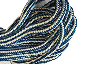 1/2 Inch by 120 Feet, 12 Strand Polyester Blue Ox Arborist Climbing Rope