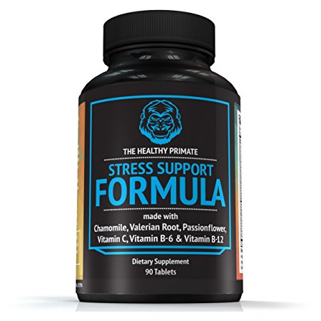 #1 Leading Natural Anxiety Relief Supplement I Physician Formulated To Reduce Anxiety & Stress I Increase Focus I Optimal Blend of Chamomile, Valerian Root, Biotin & Vitamins I Non GMO & Gluten Free