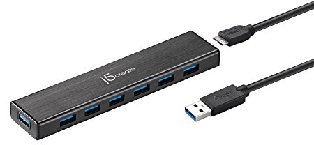 USB3.0 SuperSpeed 7-port HUB JUH377