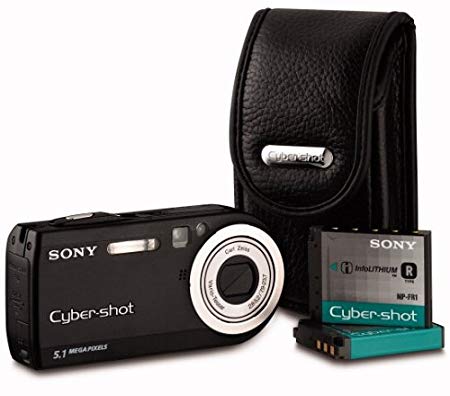 Sony Cyber-shot DSC-P120 Digital Camera (5MP, 3x Optical Zoom) - includes Case and Spare Battery