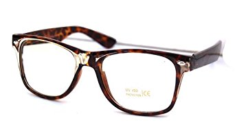 MLC Eyewear Vintage Horn Rimmed Tortoise Frame Glasses