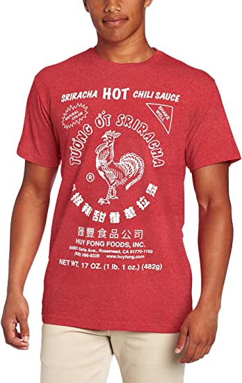 Sriracha Men's Hot Chili Sauce T-Shirt