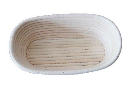 Happy Sales - 10 Artisan Banneton Brotform Oval Bread Dough Proofing Rising Rattan Basket