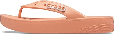 Crocs Womens Classic Platform Flip Flops, Platform Sandals