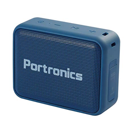 Portronics Dynamo Bluetooth 5.0 Portable Stereo Speaker with TWS, USB Music & FM Music and Clear Bass Sound, 5W, Blue