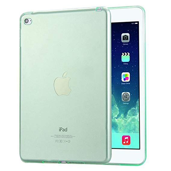 FAS1 New iPad Pro 10.5" Case Cover (2017 Version), NEW Clear Soft TPU Skin Gel Silicone Back Case Protector for Apple iPad Pro 10.5 inch 2017 Launched (Green)