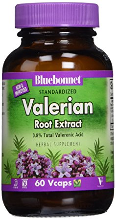 BlueBonnet Valerian Root Extract Supplement, 60 Count